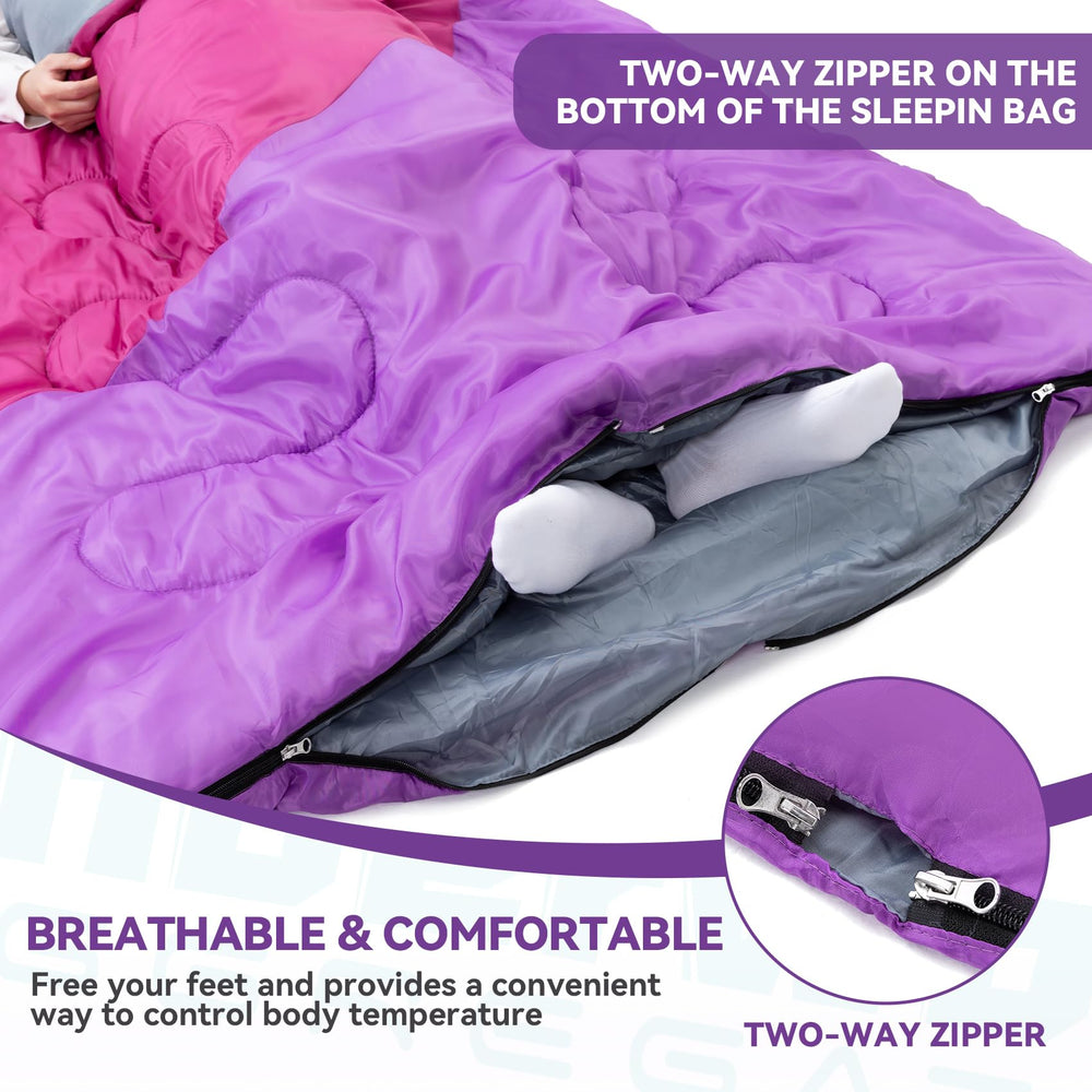 Underwood Aggregator separable layers convert to a blanket for versatile warmth.