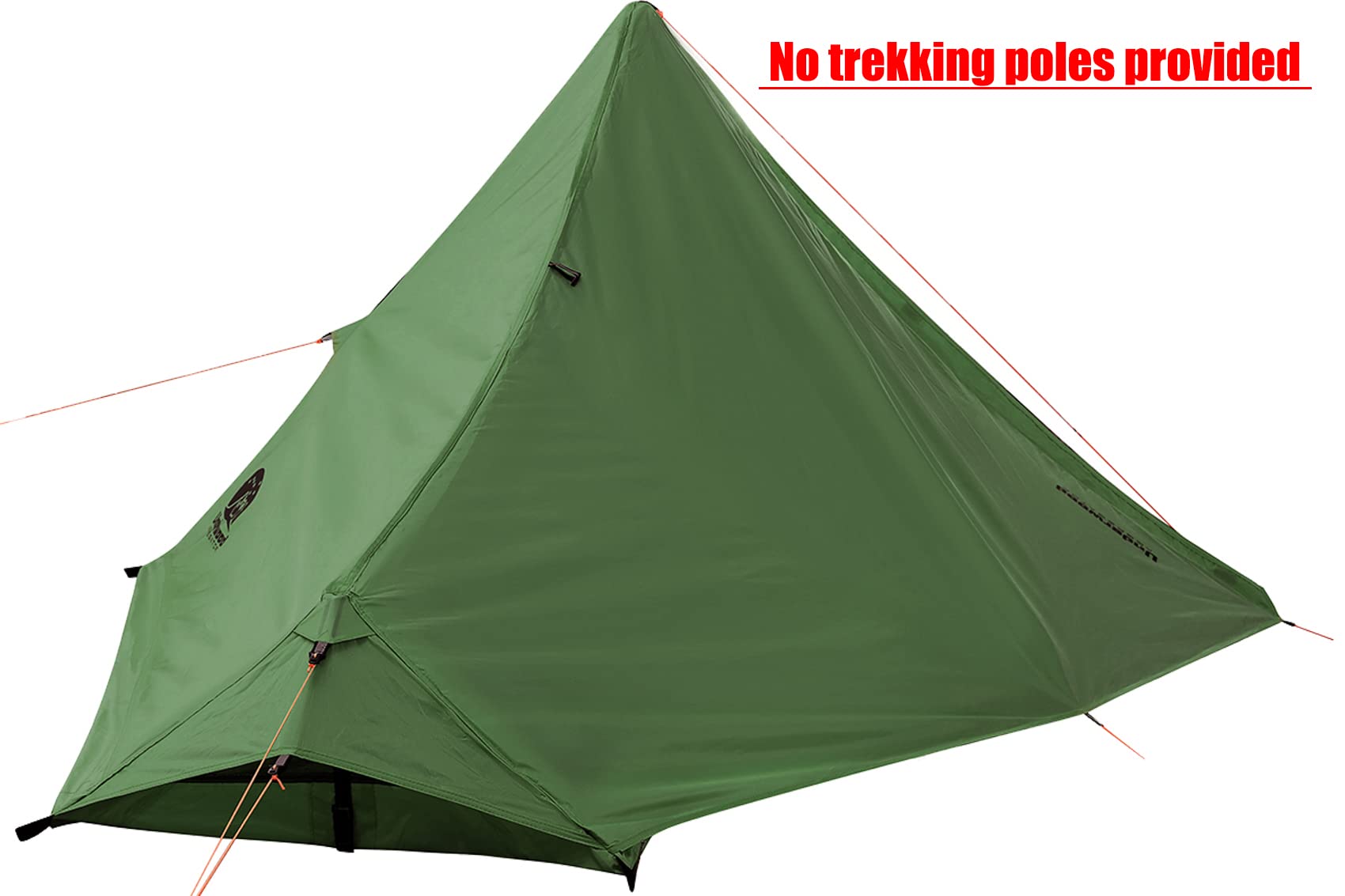 Underwood Aggregator waterproof 210T polyester shell keeps campers dry in wet conditions.