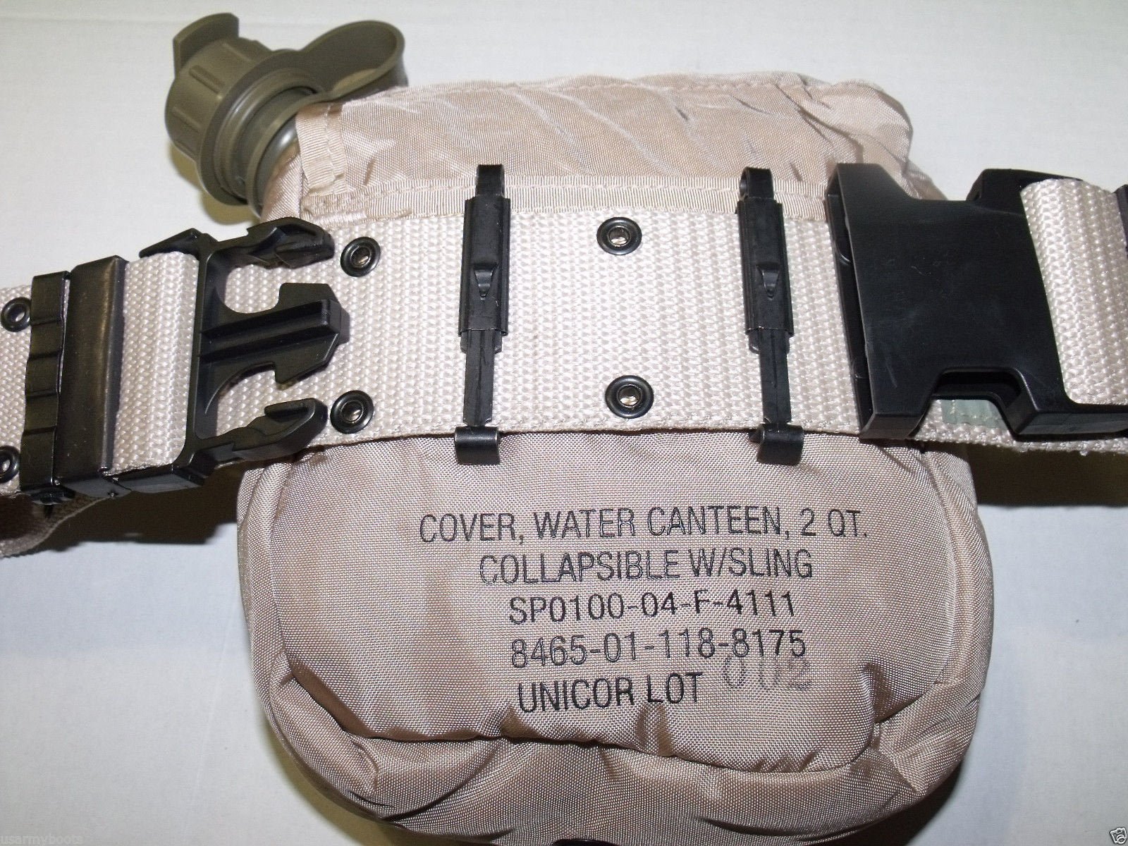 Unicor rugged Desert Tan stitching adds military-inspired durability.
