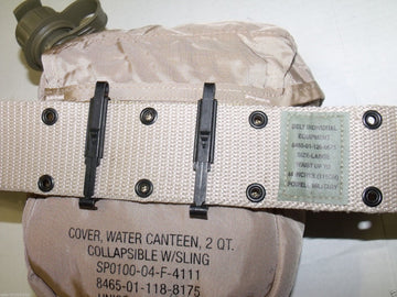 Unicor water canteen ideal for camping, hiking, or tactical training.