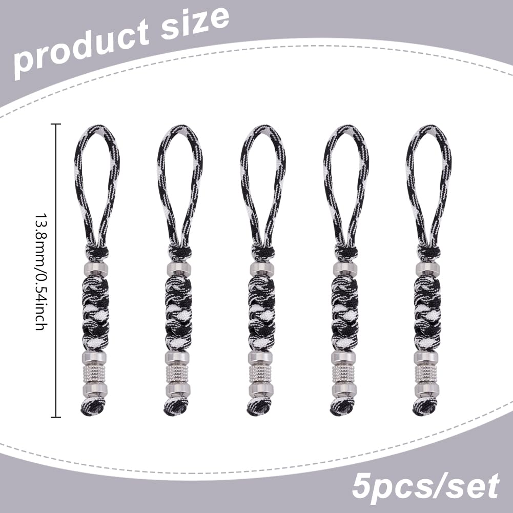 UNICRAFTALE easy-install paracord lanyard hangs for fast use.