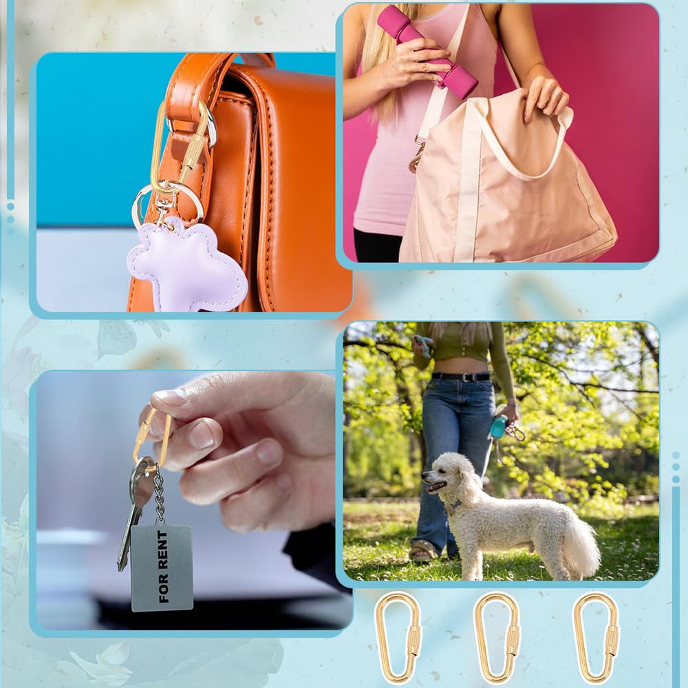 Unicraftale metal key rings ideal for house and car keys