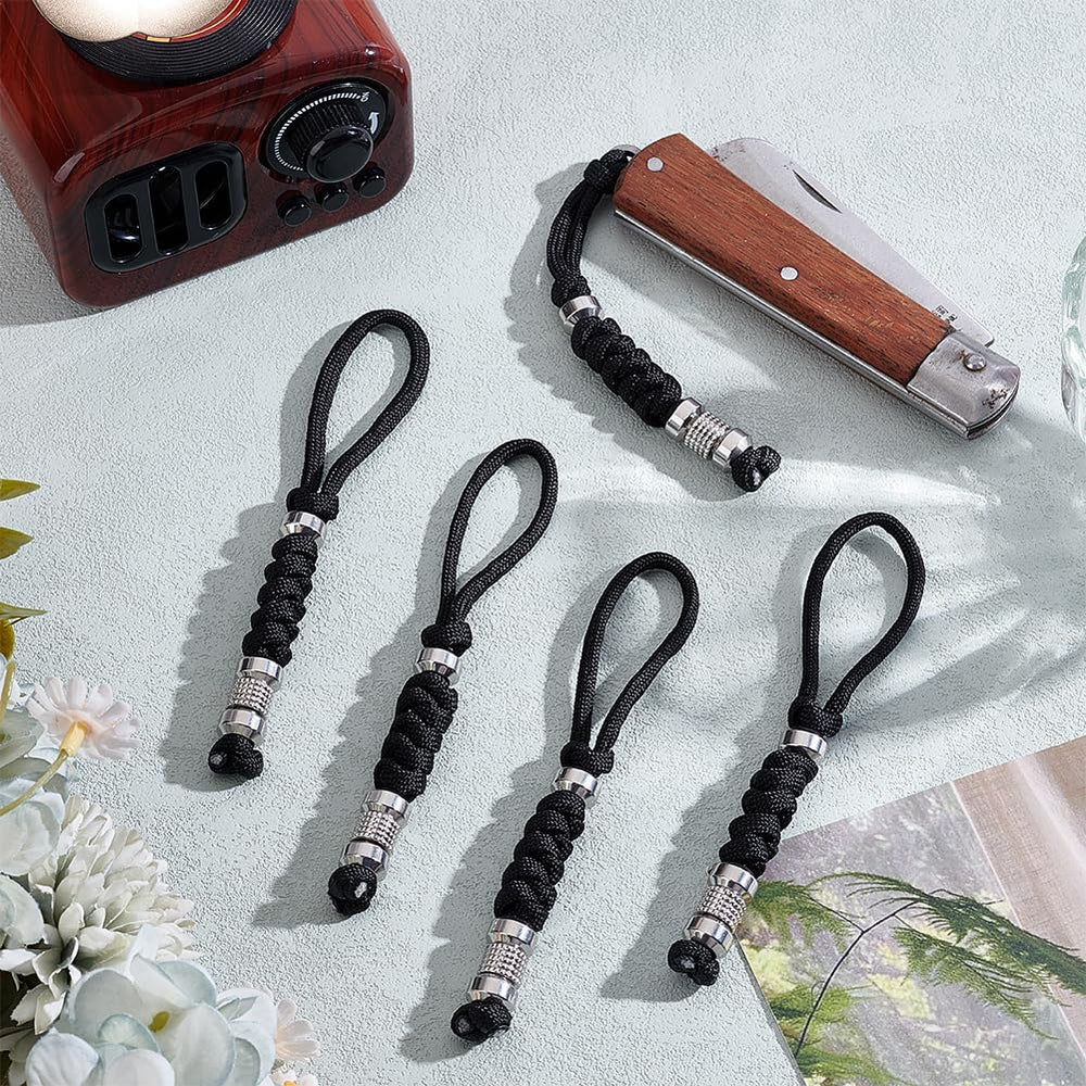 UNICRAFTALE paracord keychain enhances organization for outdoor tools