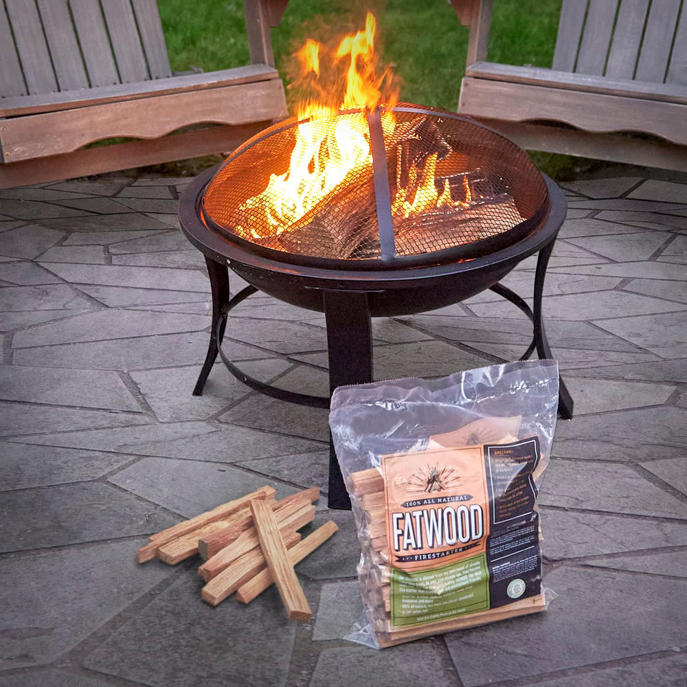 UniFlame Fatwood with resin-rich heartwood 100% natural