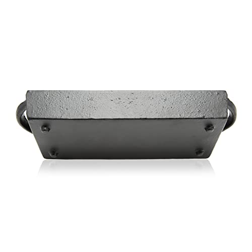 UniFlame Firestarter Tray dimensions 10.5 by 4 by 1.5 inches.