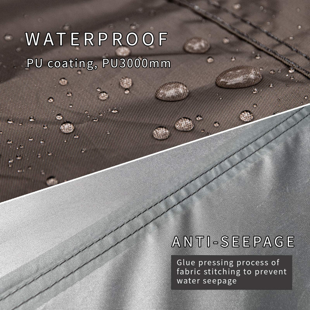 Unigear rain fly setup demonstrates reinforced edges for tear resistance during outdoor use