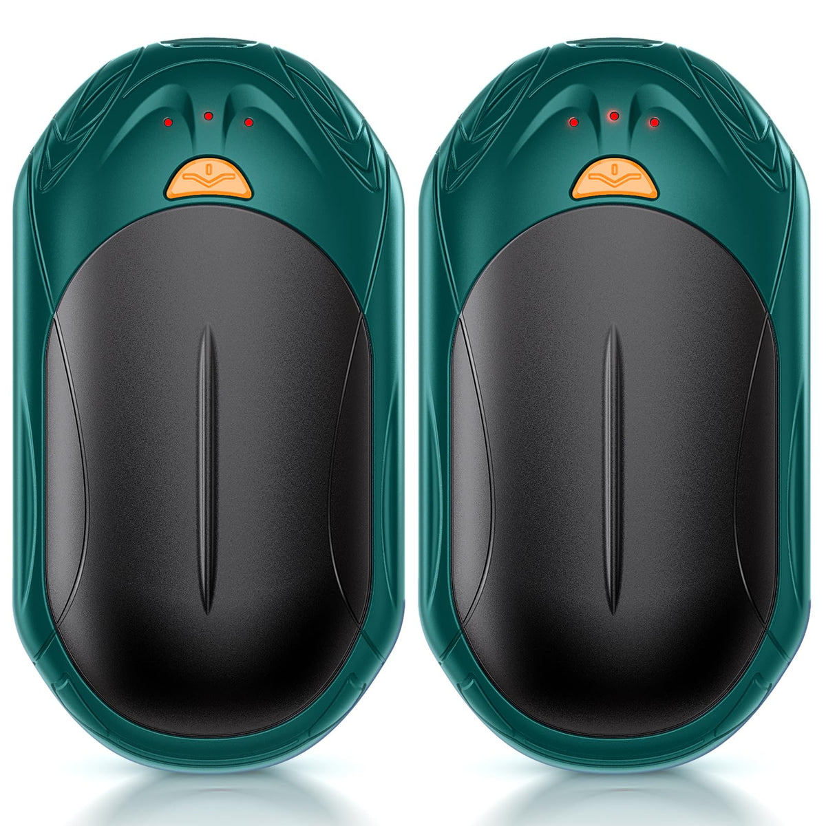 UNIHAND AI hand warmers 2-pack front view, compact warmth for on-the-go comfort