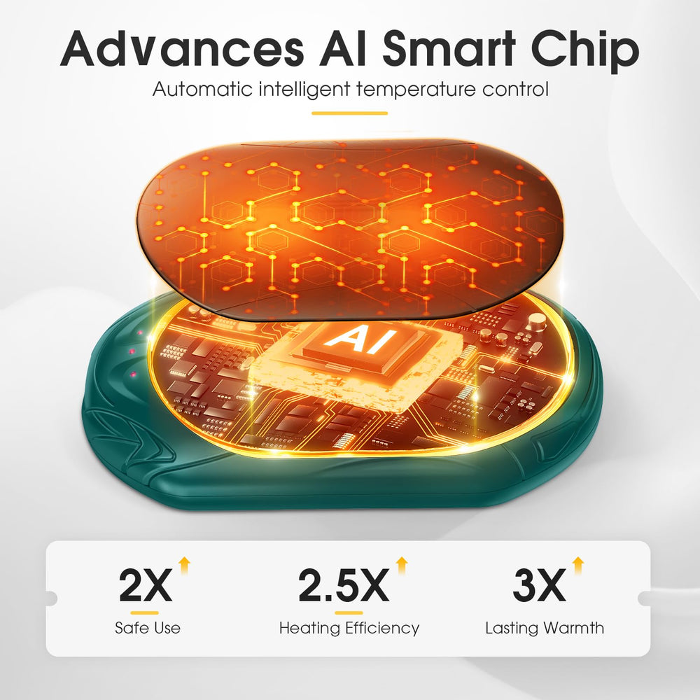 UNIHAND AI hand warmers AI chip inside for smart heat management