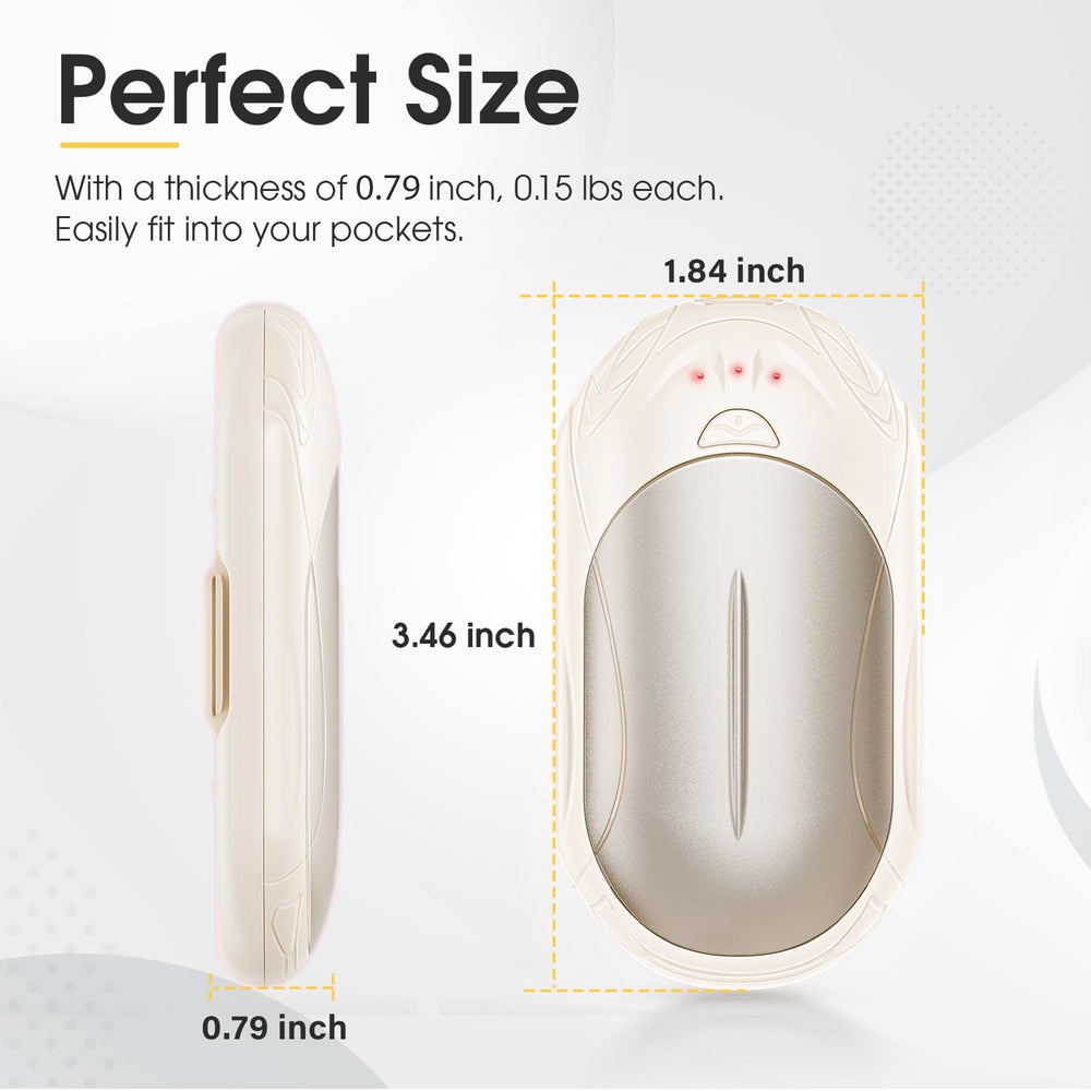 UNIHAND AI Hand Warmers compact-pocket design proves travel-friendly warmth on the go