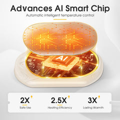UNIHAND AI Hand Warmers in-use hands show 360-degree warmth and ergonomic grip