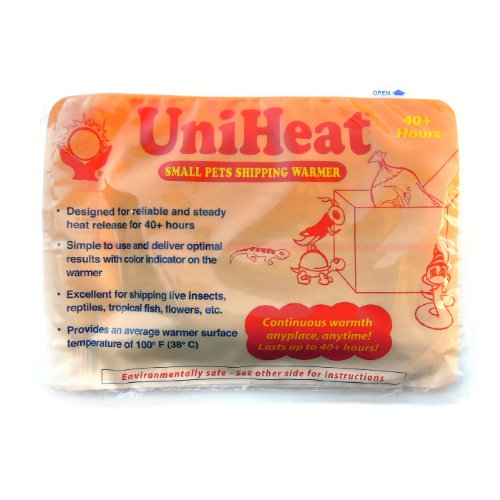 UniHeat shipping warmer 40hr-20pack maintains steady heat for live cargo transit