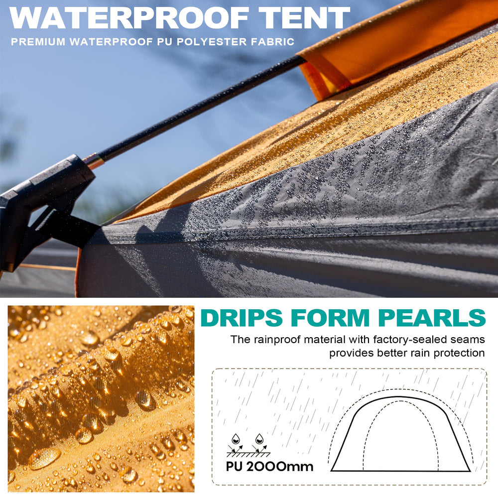 UNIHIMAL SUV Tent durable construction resists wear and tear