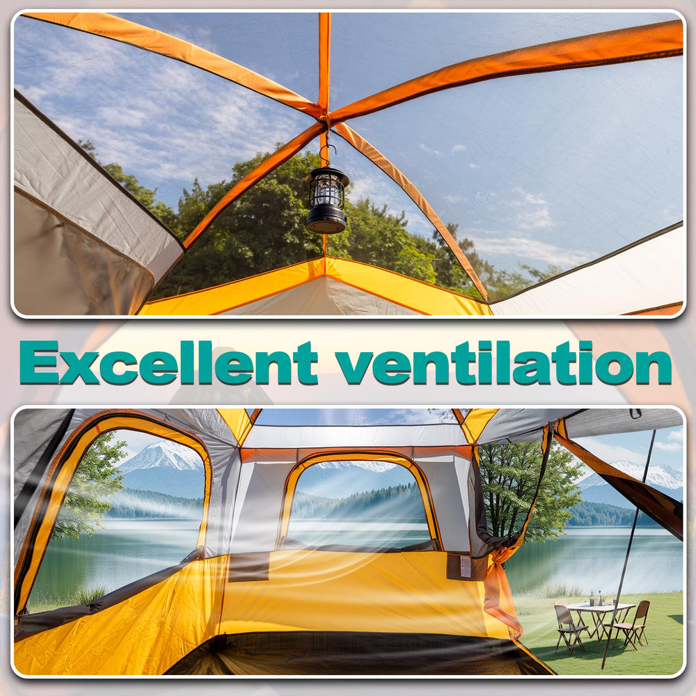 UNIHIMAL SUV Tent color-coded poles simplify setup for beginners