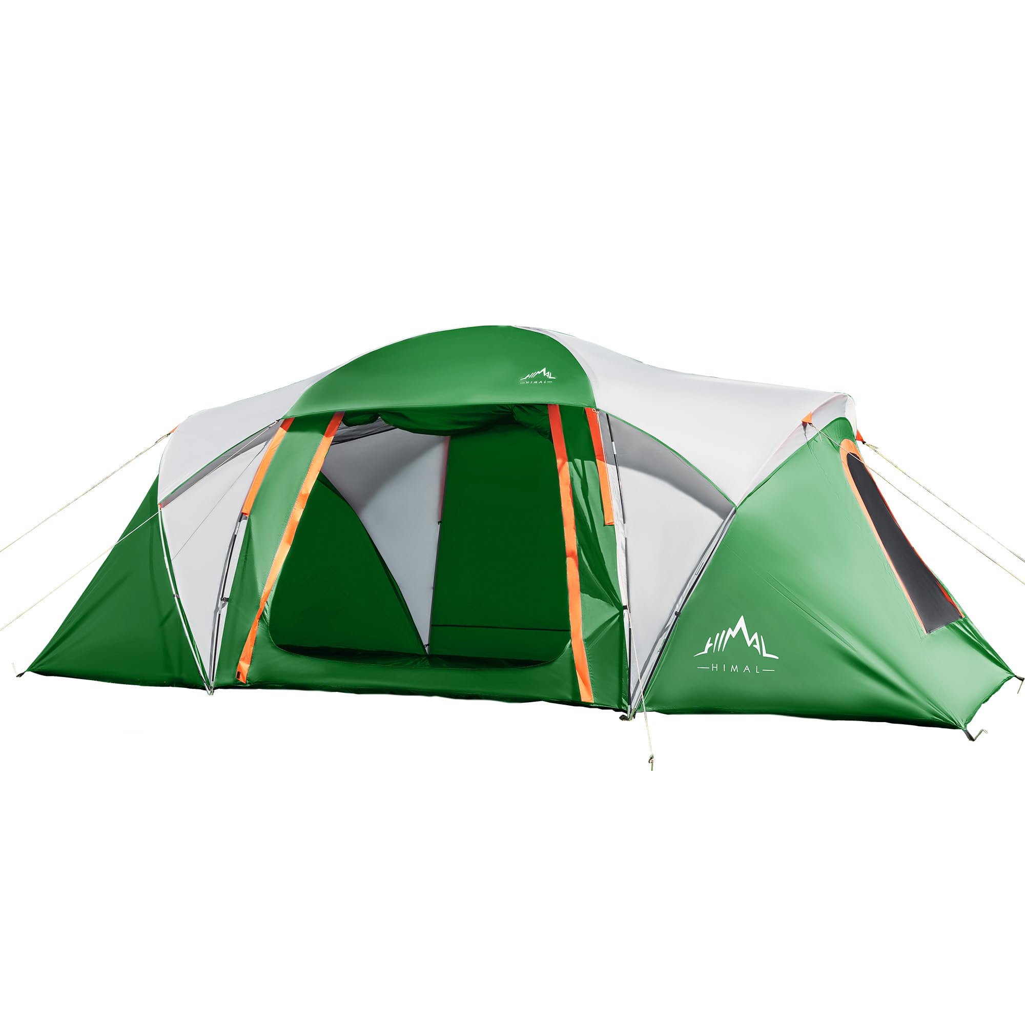 UNIHIMAL tent 18x9-6.8ft setup shows spacious group camping.