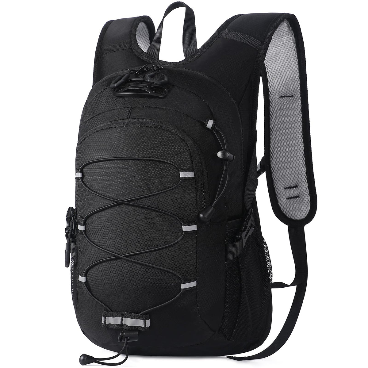 Unineovo 12L kids backpack front view, compact design for easy daily hikes.
