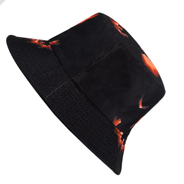 Unisex 100% cotton bucket hat for beach and sun protection