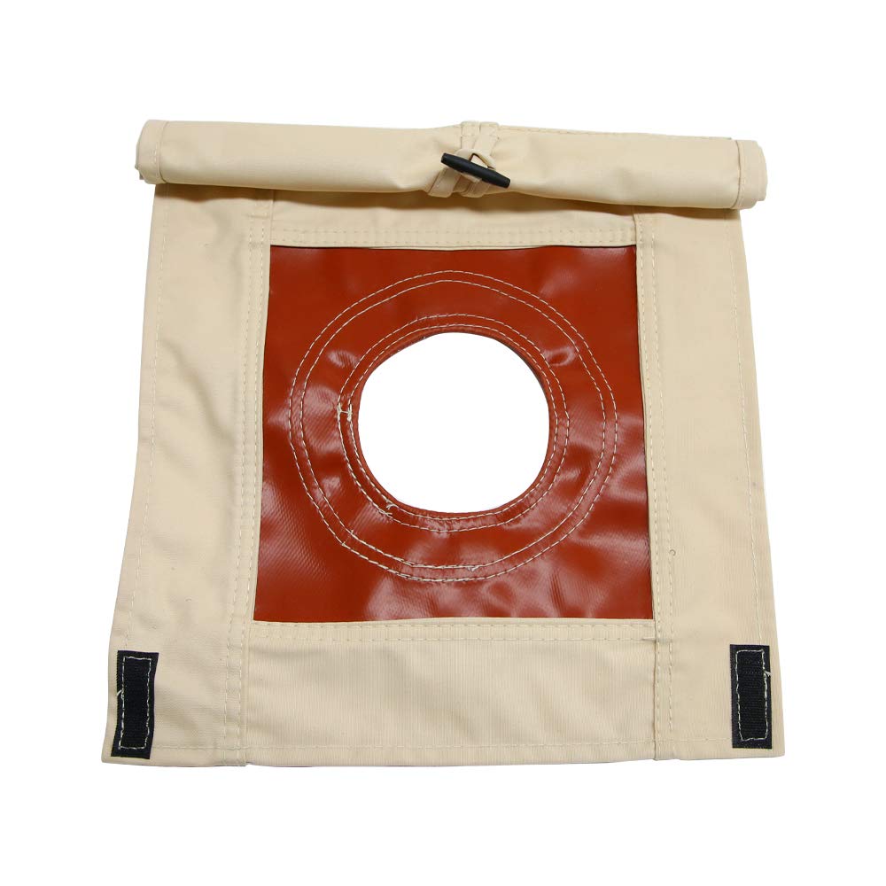 UNISTRENGH fire-resistant stove jacket for safe cooking near canvas tent