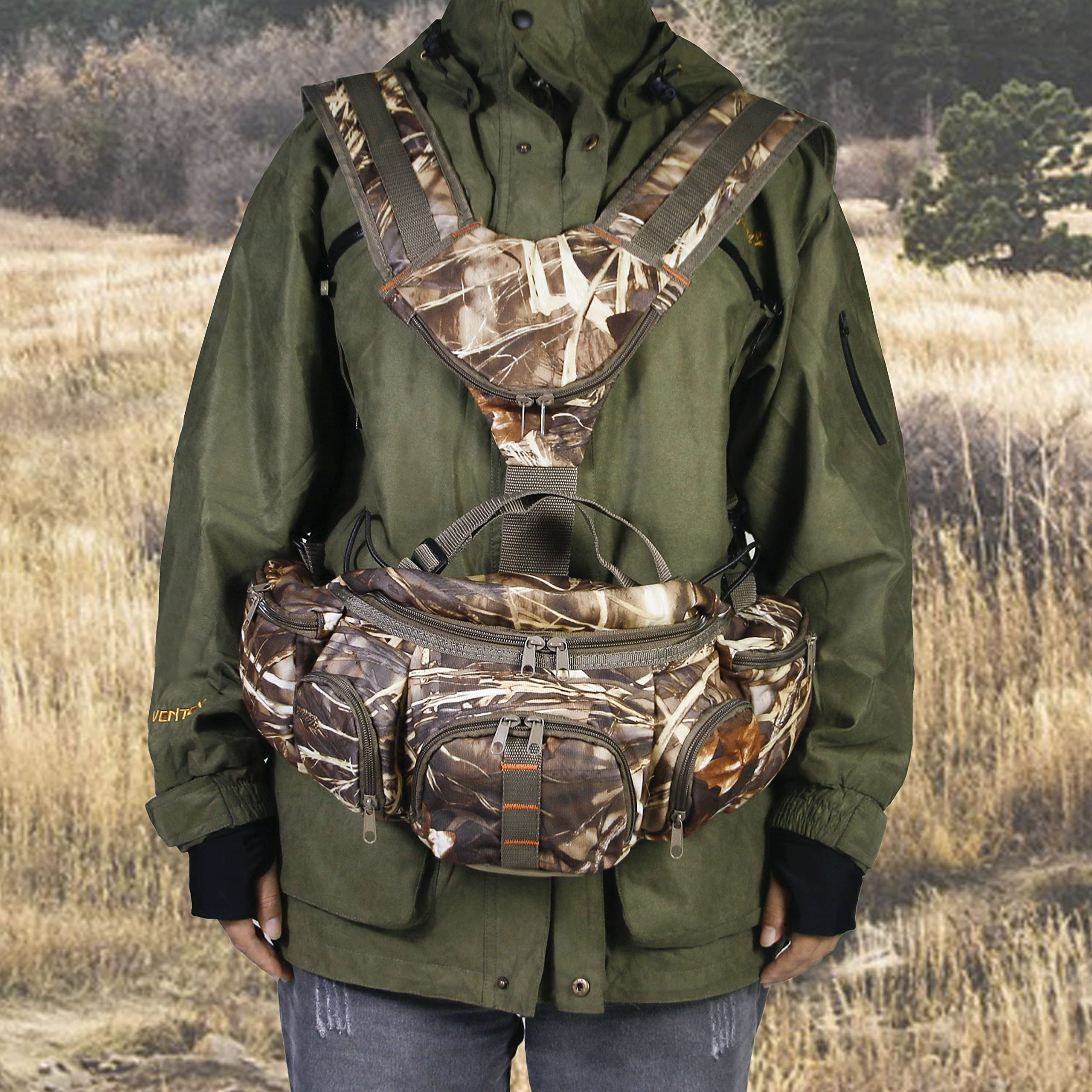 UNISTRENGH lightweight pack at 1.1 lb, ideal for hiking and camping.