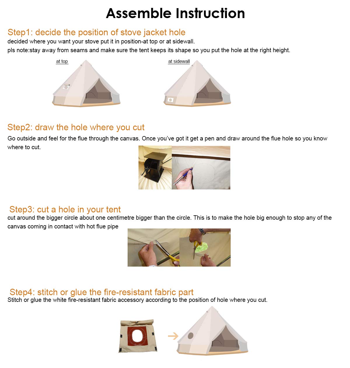 UNISTRENGH sew-in installation required for durable setup
