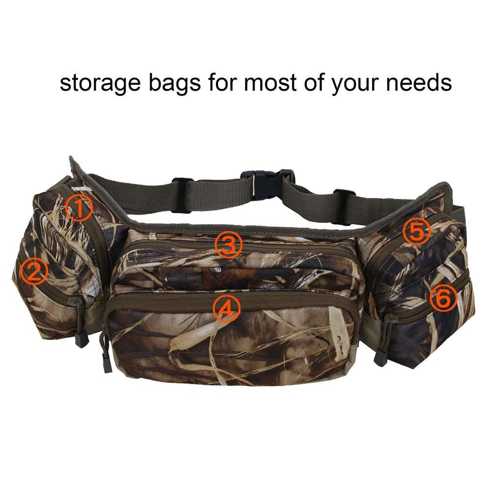 UNISTRENGH camouflage design helps blending into terrain during hunting.
