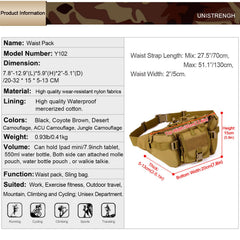 Unistrengh waterproof nylon outer material withstands wet conditions during activities.