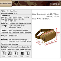 UNISTRENGH waterproof nylon material close-up showing durability outdoors
