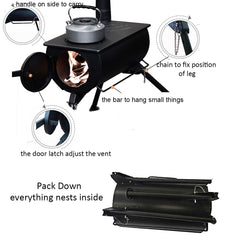 UNISTRENGH six point five feet chimney pipe for flexible venting.
