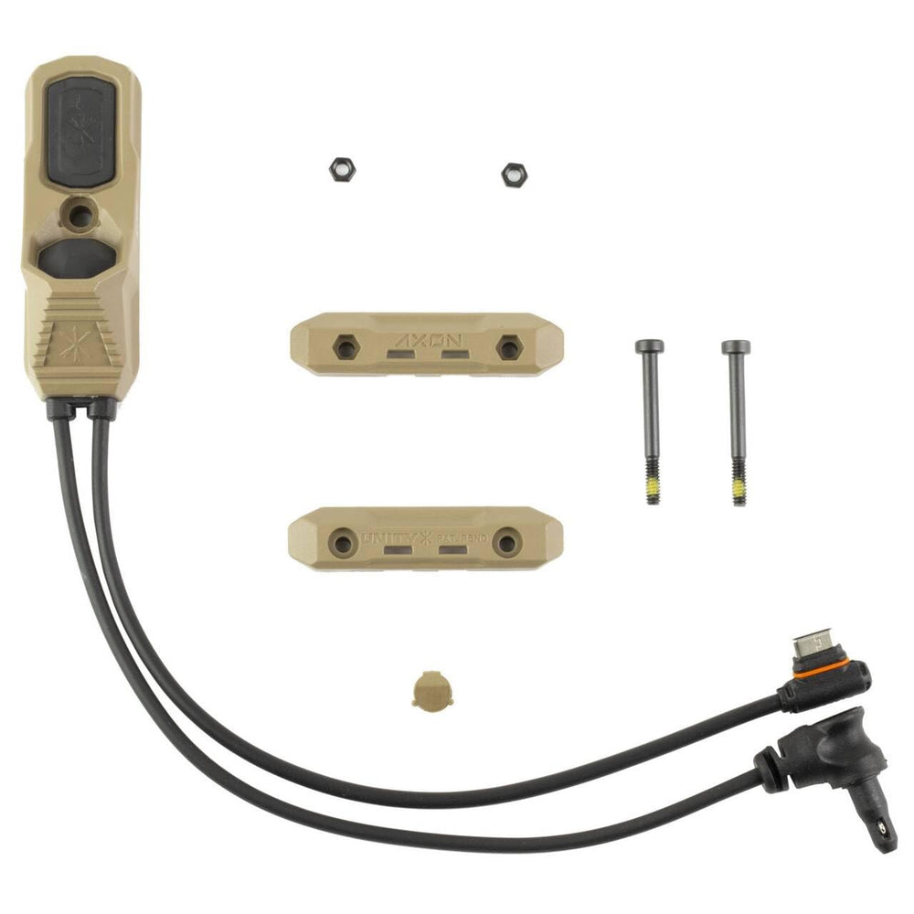 Unity Tactical AXON SYNC LNK USB-C/CRN 7-inch FDE, front view for quick setup