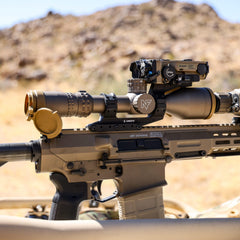 Unity Tactical REKE diving board plate enabling MRDS and laser range finder mounting.