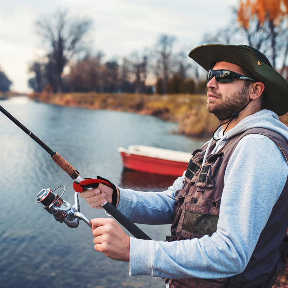 Uniwit fishing glove red packaging