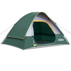 Unp camping tent 4-person packed carry bag illustrating easy transport