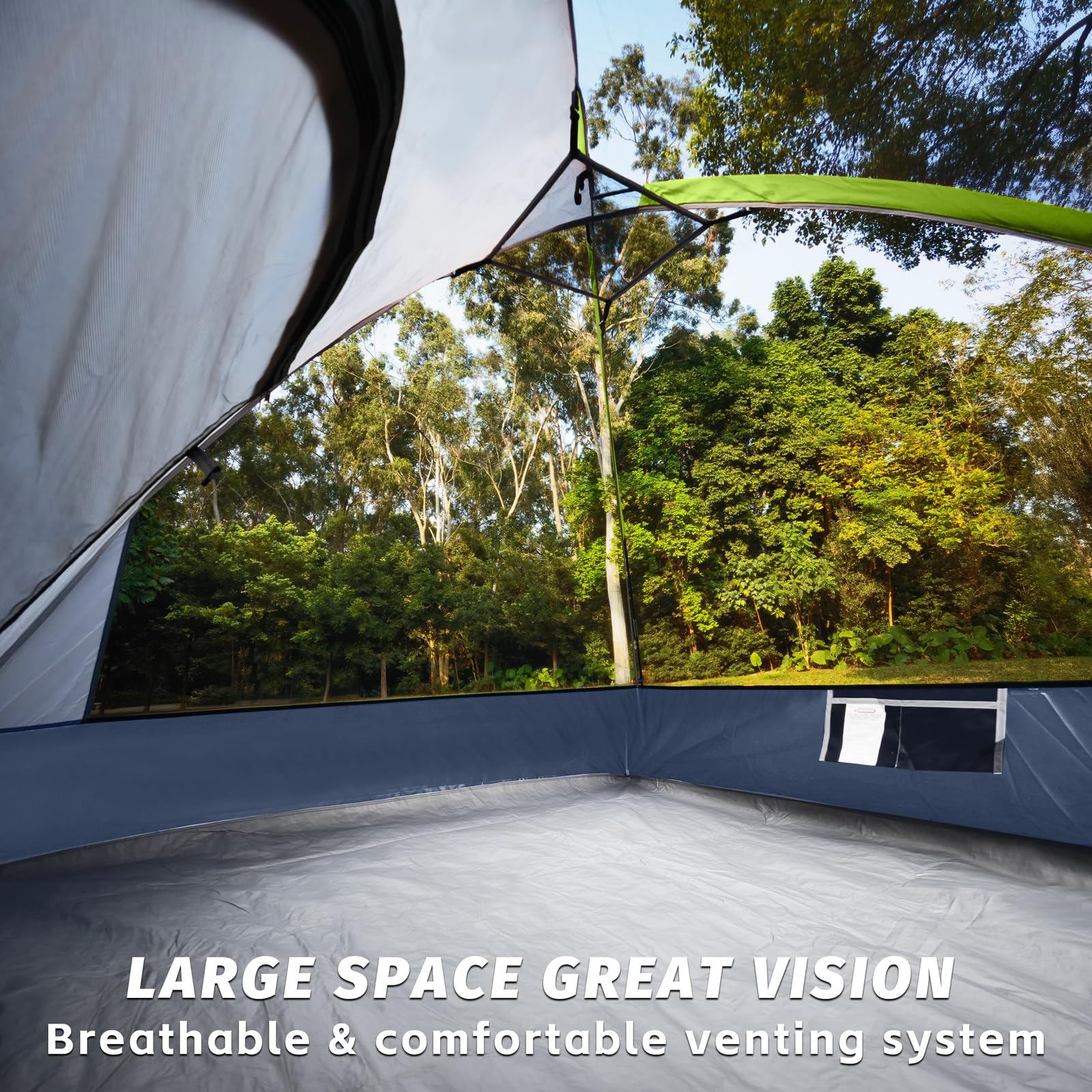 unp camping tent 4p tear-resistant shell emphasizes durability for rugged outdoor trips
