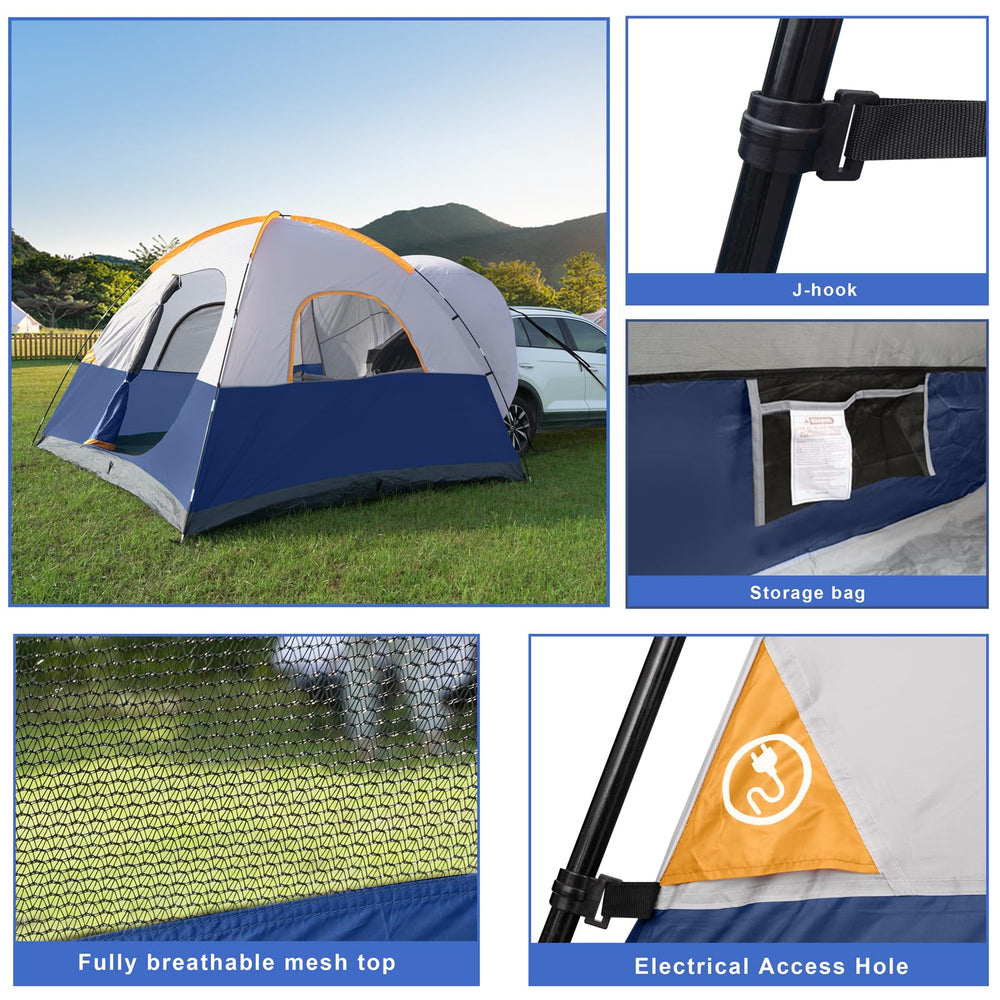 unp SUV Dome Tent stargazing-ready design supports night sky views