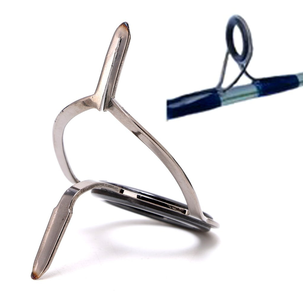 UNTERING guide ring 13mm ID for 20# rods and steady line flow.