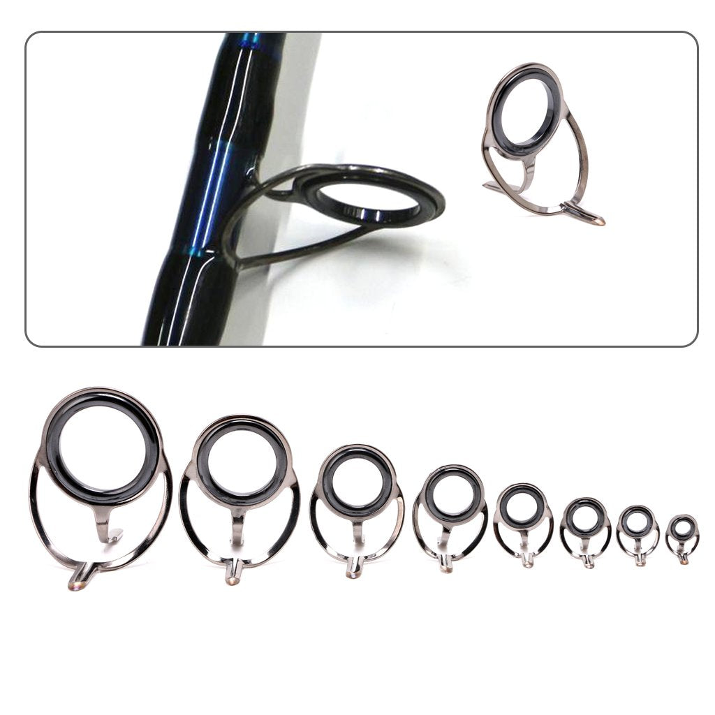 UNTERING guide ring 23mm ID for 30# rods and heavy line support.
