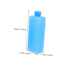 Uonlytech ice crystal box compact fits into portable coolers for quick cooling.