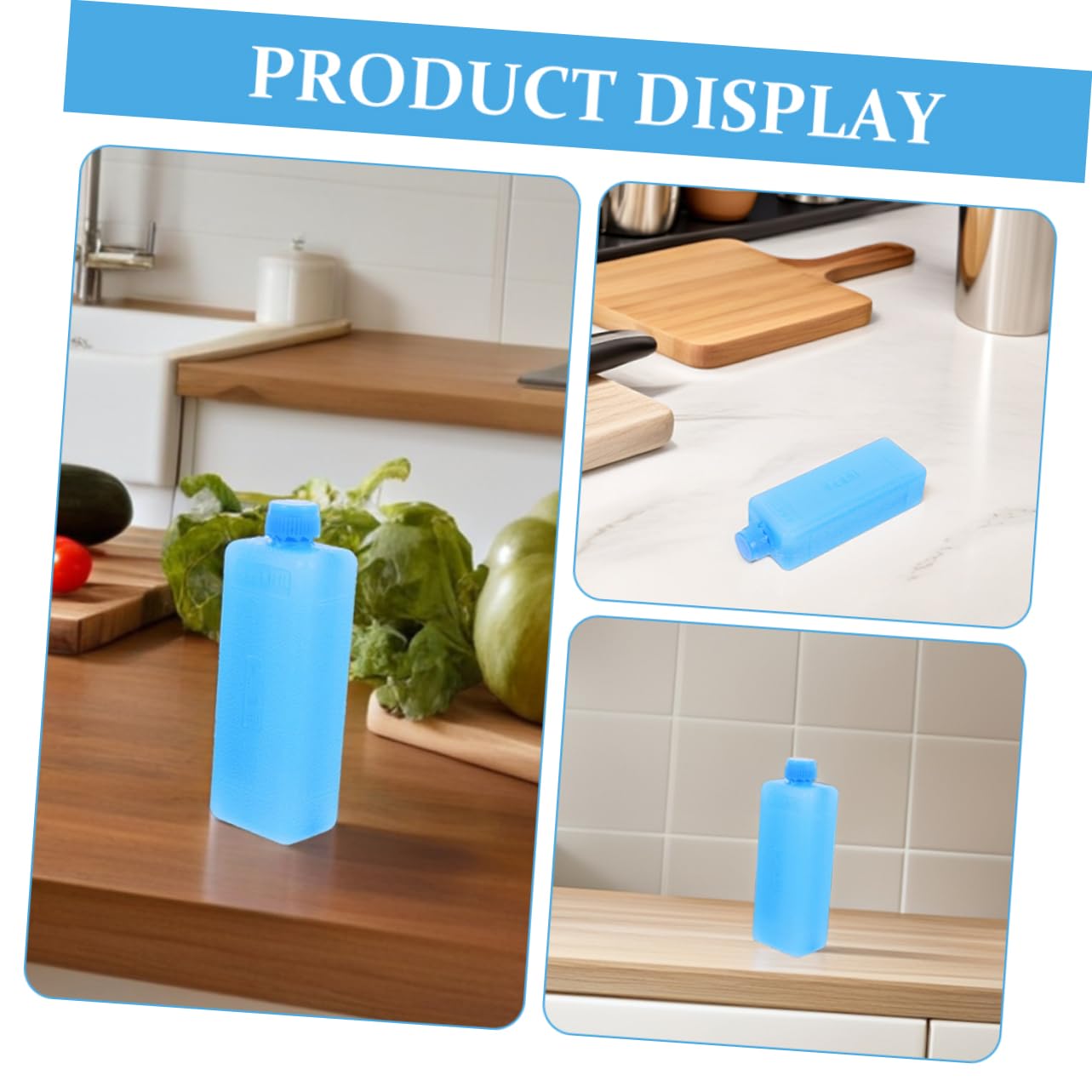 Uonlytech portable freezer block enhances cooling power in outdoor setups.