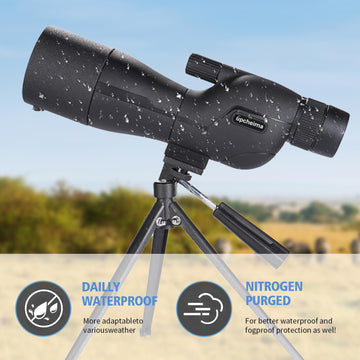 Upcheirna spotting scope ergonomic grip ensures comfortable all-day use