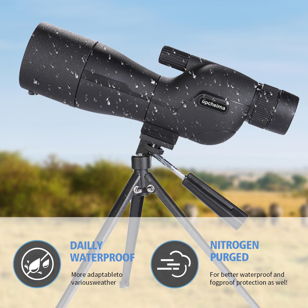 Upcheirna spotting scope ergonomic grip ensures comfortable all-day use