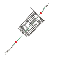 UperUper 10pcs stainless steel fishing bait cage feeder