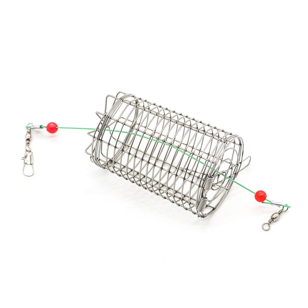 Bait cage suitable for freshwater fishing