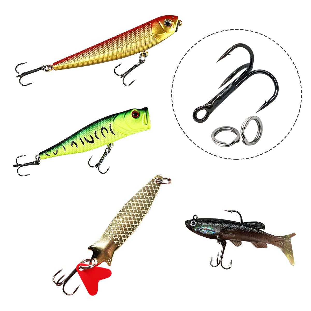 Suitable for freshwater fishing