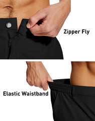 UPGET water-repellent shorts close-up highlighting UPF 50+ sun protection for sunny days.