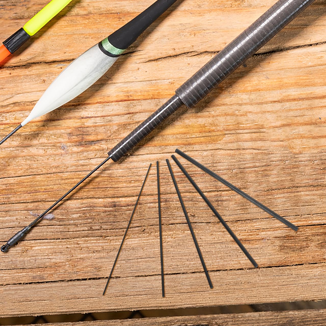 Inserts provide compatibility with multiple rod sizes for flexibility.