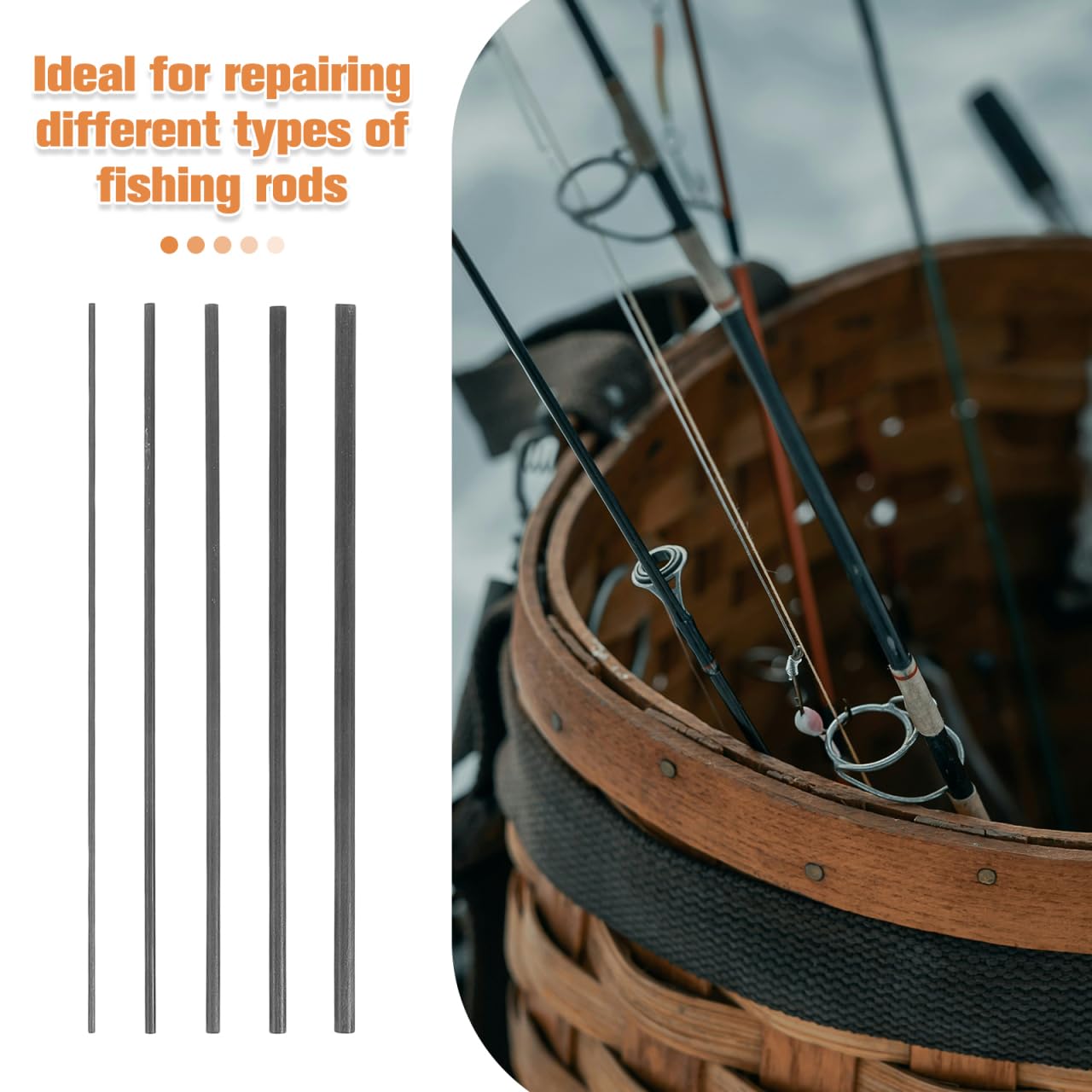 Portable UPKOCH repair kit for on-the-go fly fishing rod maintenance.