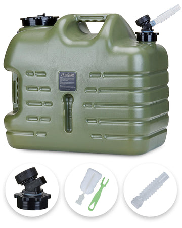 UPWOIGH 5 Gallon Water Jug front view showing large camping capacity