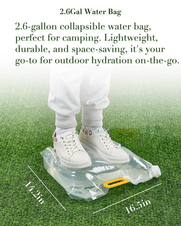 UPWOIGH leak-proof water tank keeps water secure during travel.