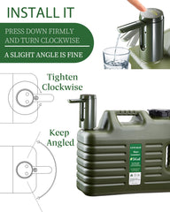 UPWOIGH no-leak design seal closeup, prevents spills during transport.