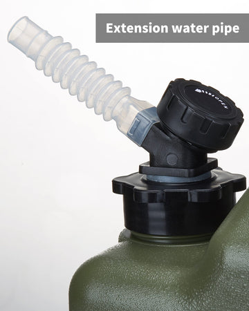 UPWOIGH rugged green container suited for camping and travel.