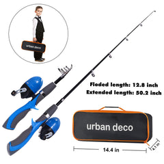 Tackle box with included fishing accessories